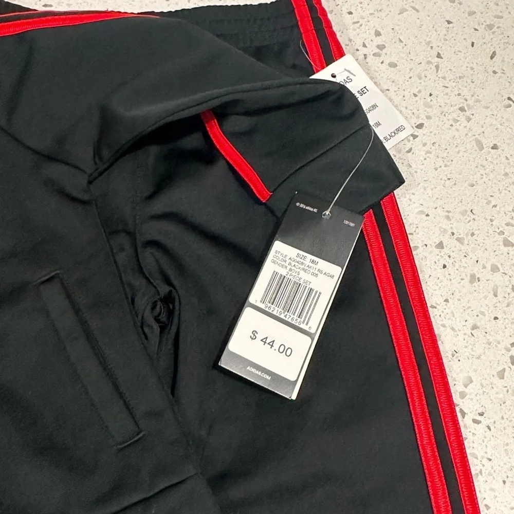 adidas sleek black